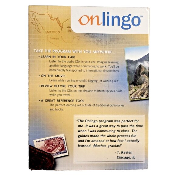 Complete Spanish Level 1 First Edition 2006 Onlingo 3CD Set - VERY GOOD … - Picture 4 of 4